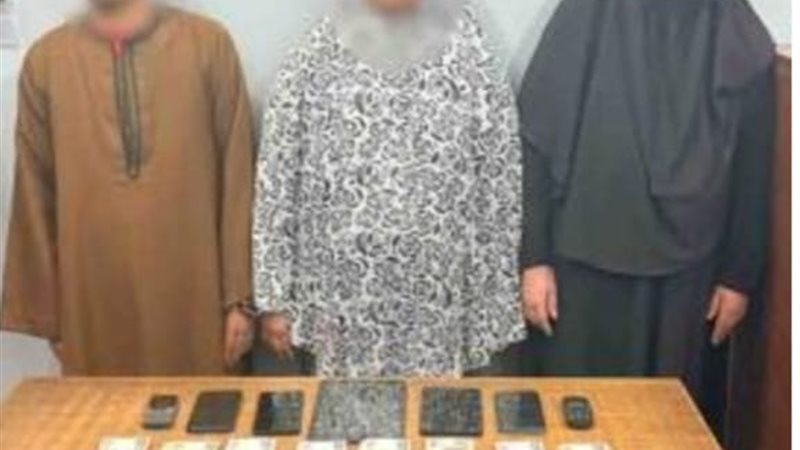 المتهمون والمضبوطات