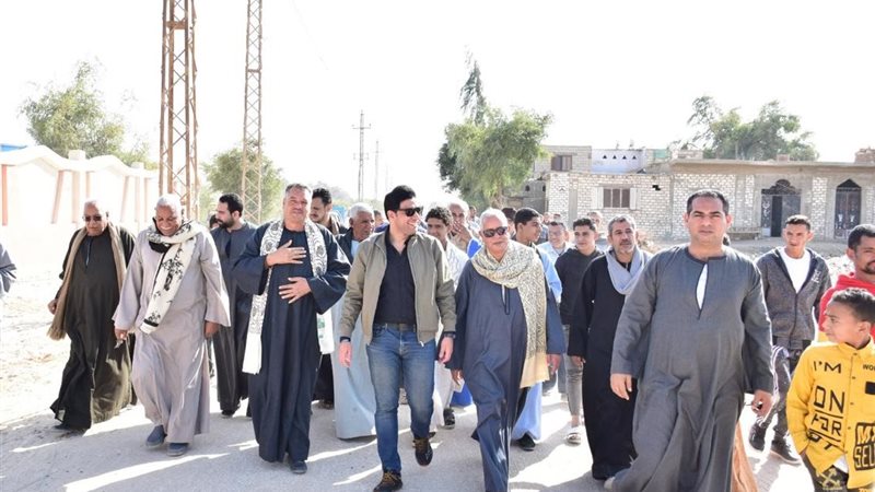 جانب من الزيارة 