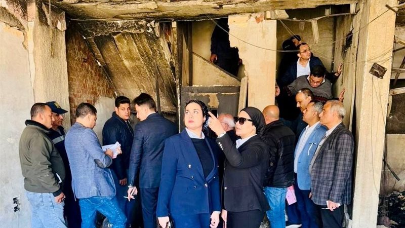 جانب من المعاينة