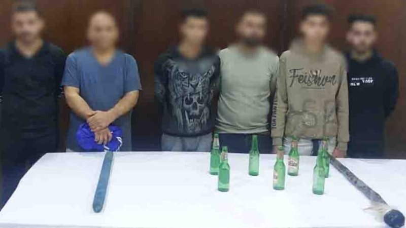 المتهمون والمضبوطات