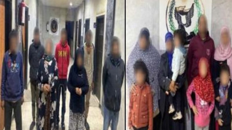 المتهمين والمضبوطات