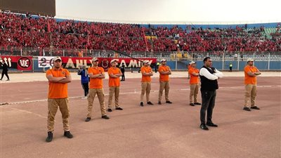 الأمن يختتم استعداداته لتأمين مباراة الأهلي وإنبي في كأس مصر