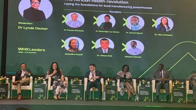 رئيس هيئة الشراء الموحد يشهد حفل افتتاح منتدى WHX Leaders Africa المنعقد في غانا