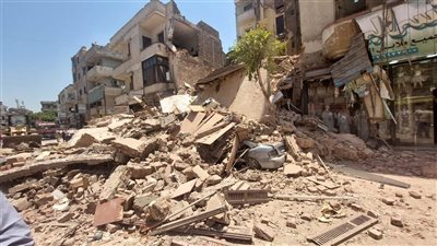 حادث مروع في منشأة ناصر.. انهيار عقار مكون من طابقين وجار البحث عن ضحايا