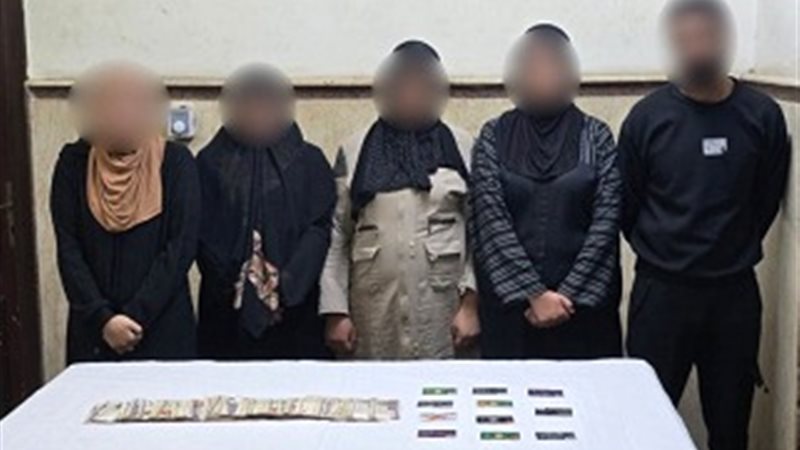 المتهمون والمضبوطات