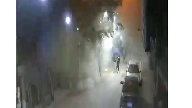 جانب من الحادث 