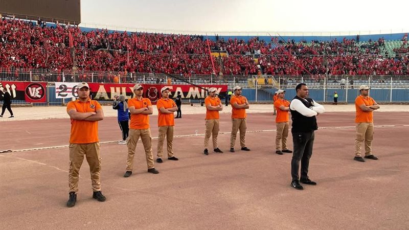 تأمين مباراة الأهلي