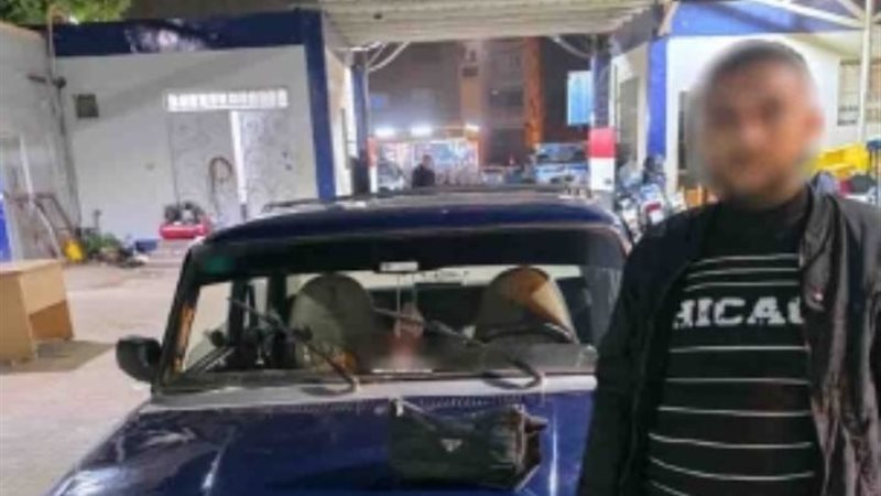 السائق والسيارة 