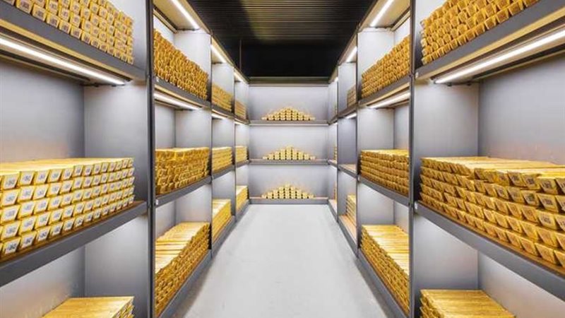 احتياطي الذهب في