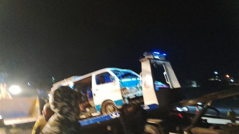 حادث ميكروباص قنا