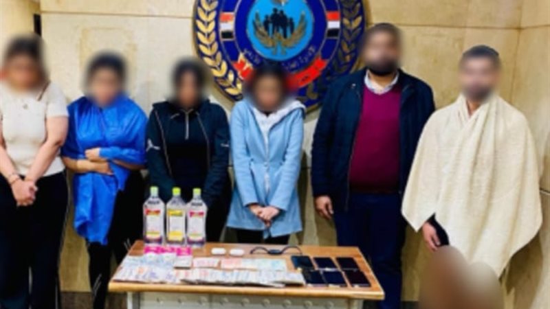 المتهمون والمضبوطات