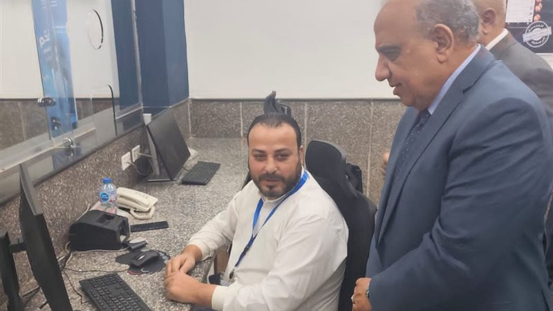 أثناء التفقد 