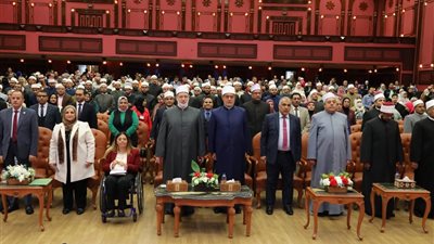  مفتي الجمهورية يشارك تكريم الأشخاص ذوي الإعاقة بالأزهر