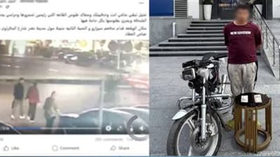 فيديو كشف الجريمة.. القبض على لص سرق حقيبة مواطن بأسلوب الخطف بمدينة نصر