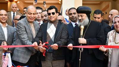 وزير الشباب ومحافظ المنيا يفتتحان ملتقى التوظيف الخامس بأبوقرقاص