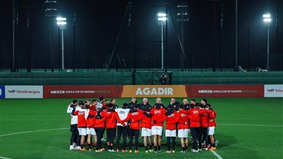 منتخب مصر يختتم تدريباته استعدادًا لمواجهة زيمبابوي