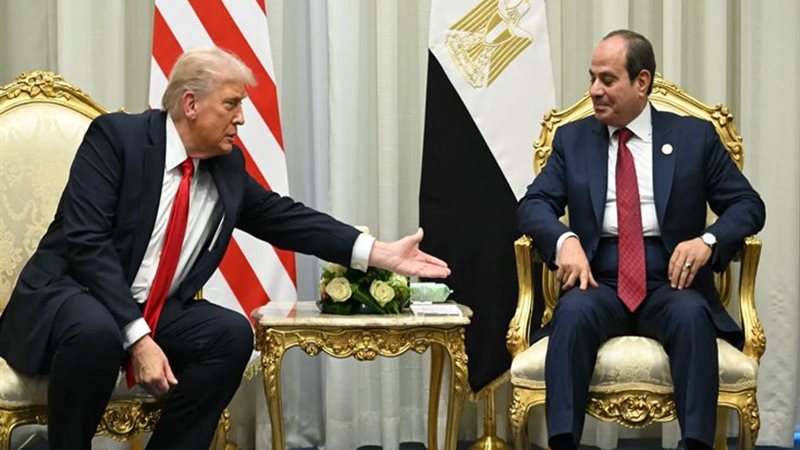 الرئيس السيسي وترامب