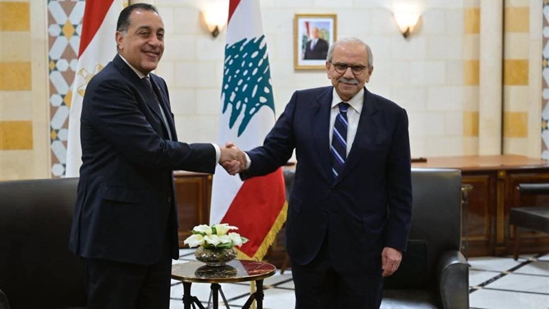 مصطفى مدبولي ونواف