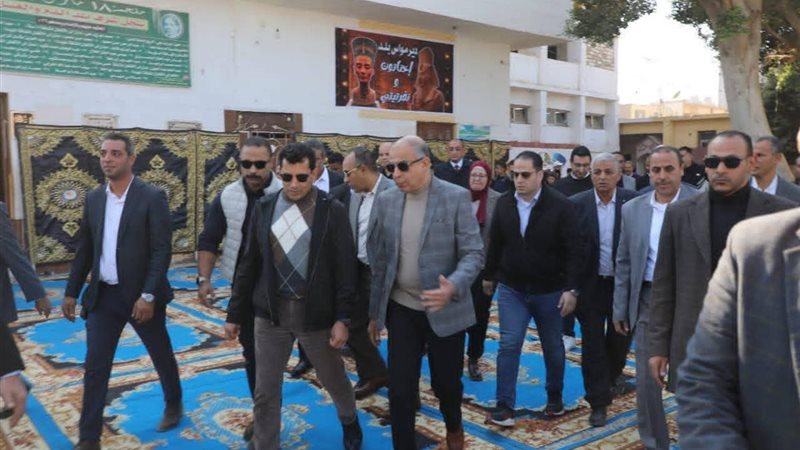 أثناء التفقد 