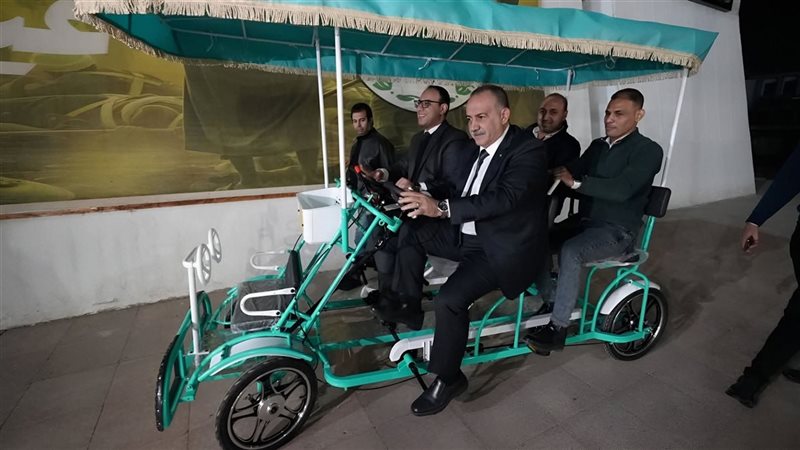 أثناء التفقد 