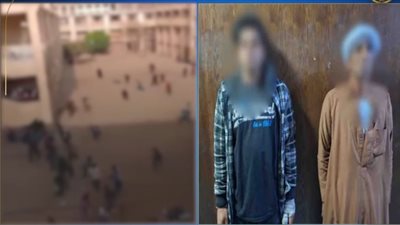 القبض على بائعي خضروات بعد دخول خيولهم مدرسة والتسبب فى إصابة المدير  وعامل ببولاق