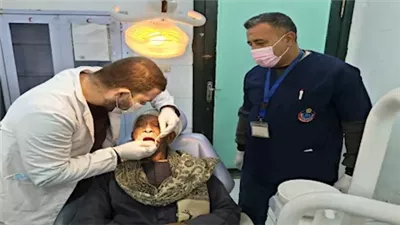 قافلة «حياة كريمة» بالخياري تقدم أكثر من 1100 خدمة طبية مجانية لأهالي أبوقرقاص