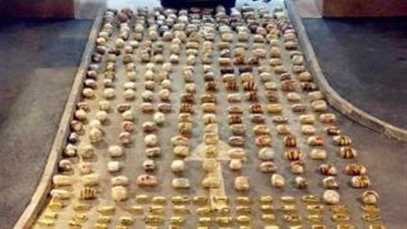 المتهمين والمضبوطات