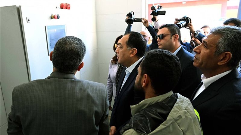 مصطفى مدبولي يتفقد