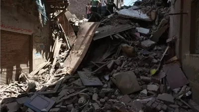 دون إصابات بشرية.. انهيار منزل قديم من طابقين بمدينة ملوي بالمنيا