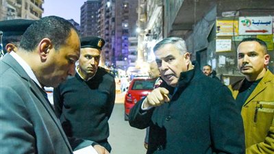 محافظ الإسكندرية يشدد على سرعة ترميم الأسفلت بمنطقة سيدي بشر