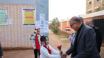 محافظ المنيا يتفقد مدرسة «بني حسن الشروق» الجديدة ويؤكد: التعليم طريق التنمية