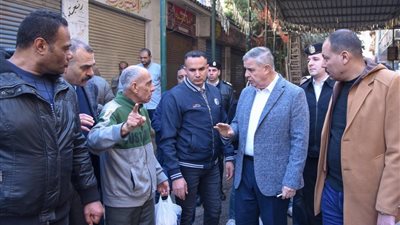 محافظ الإسكندرية يتفقد عبد السلام عارف وميدان الفسحة لفتح محاور مرورية جديدة
