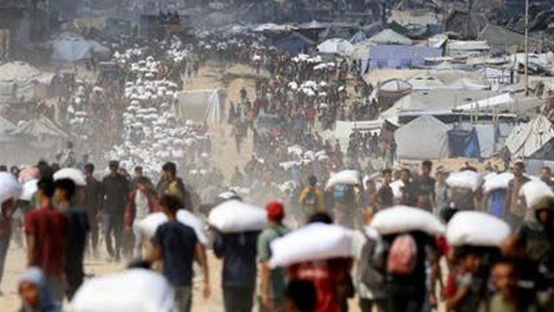 غزة تحت حصار الجوع