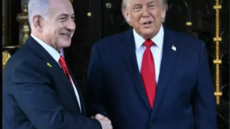 لقاء ترامب ونتنياهو