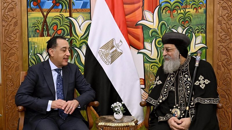 مدبولي وتواضروس