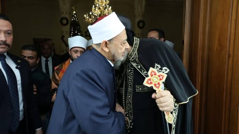 الشيخ الطيب والبابا