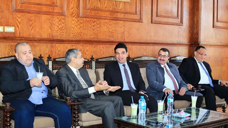 جانب من الزيارة 