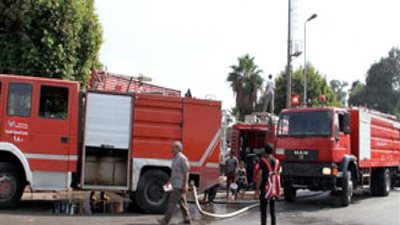 السيطرة على حريق هائل داخل مطعم بأبوقرقاص دون إصابات