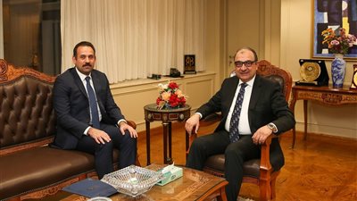 وزير قطاع الأعمال العام يستقبل رئيس جهاز مستقبل مصر لبحث تعزيز التعاون المشترك