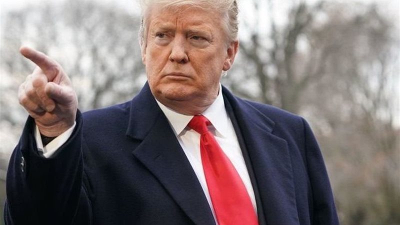 الرئيس الأمريكي دونالد