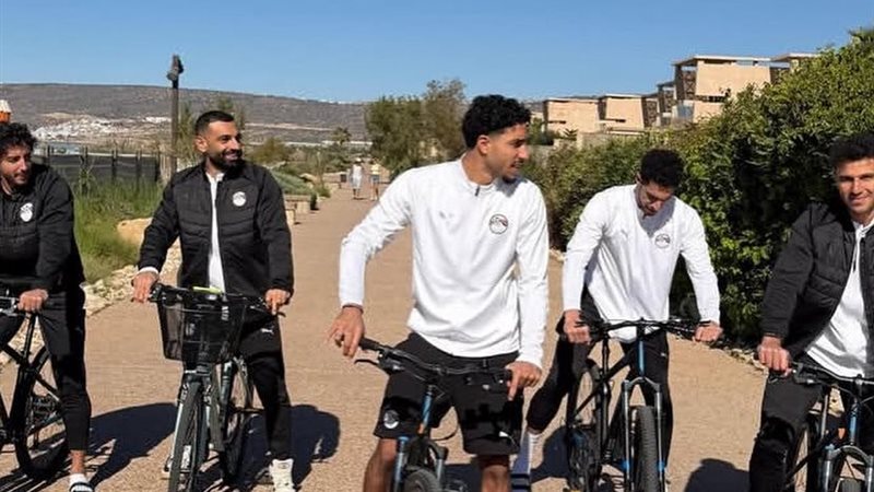 لاعبو منتخب مصر في