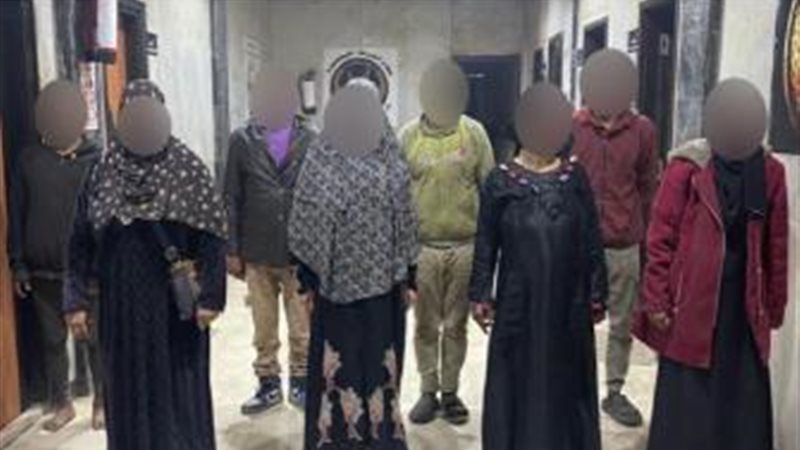 المتهمون والمضبوطات