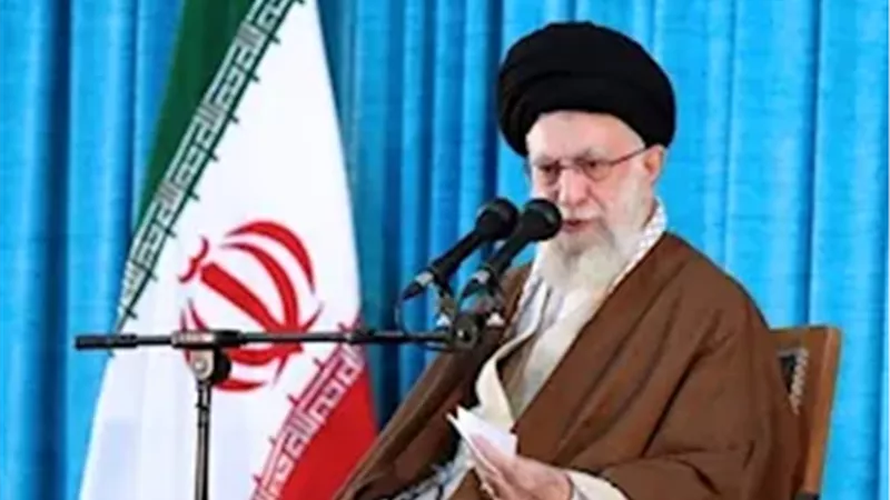 المرشد الأعلى الإيراني علي خامنئي 