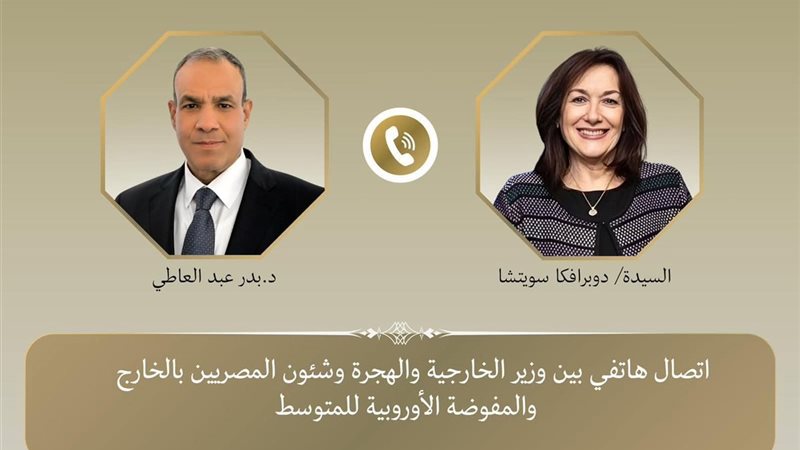 وزير الخارجية ومفوضة