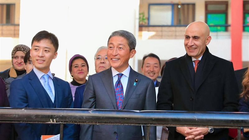 وزير التعليم مع نظيره