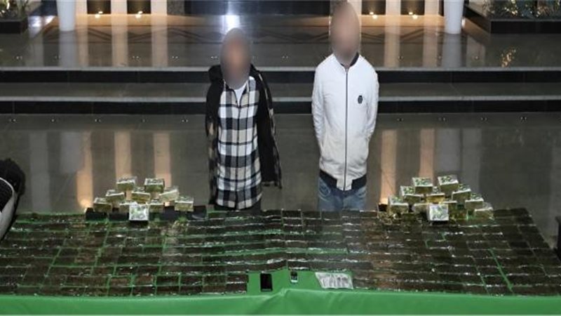 جانب من المضبوطات