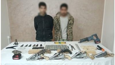 الداخلية تضبط ورشة لتصنيع الأسلحة النارية بالظاهر