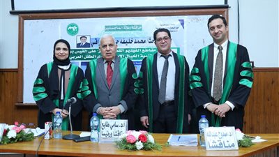 الزميل محمد العراقي يحصل على رسالة الماجستير بتقدير ممتاز في تأثير مقاطع 