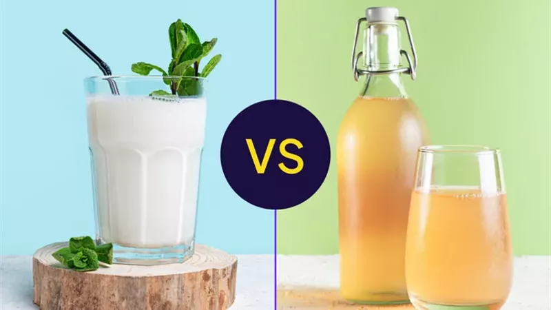 اللبن الرائب والشاي