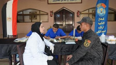 رجال الأمن المركزي يساهمون بحملة للتبرع بالدم دعماً للمرضى والمجتمع